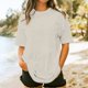 thumbnail image 1 of mfyjkho Tops Deportivos Para Mujer, Suéter Casual De Moda Para Mujer, Estampado, De Manga Corta Y Cuello Redondo. Tops Para Salir Para Mujer S, 1 of 4