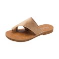 thumbnail image 2 of Chanclas de verano para mujer, zapatillas de tacón plano, sandalias, chanclas informales, zapatos de mujer Wmkox8yii  ytu5257, 2 of 7