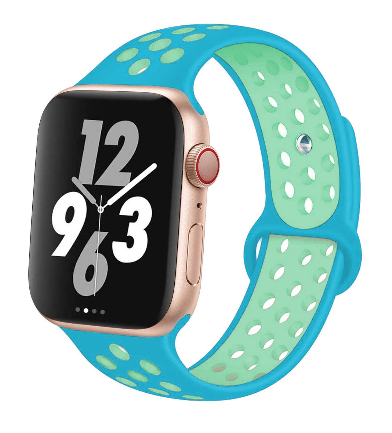 YuiYuKa Silicone Strap for Apple Watch Band 38mm 49mm 42mm 40mm 44mm