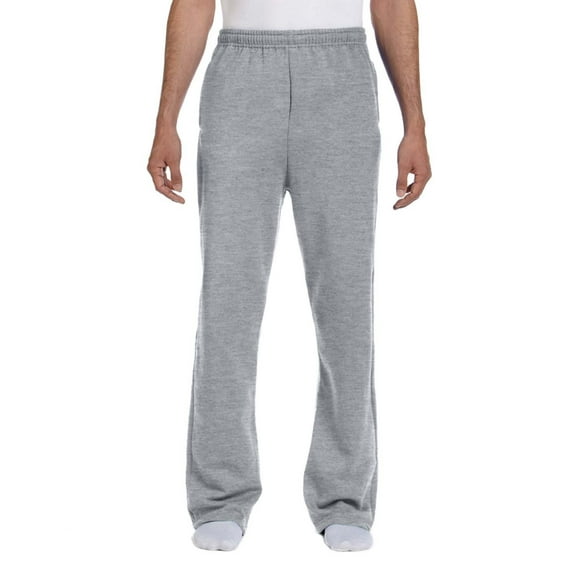 Jerzees Adult 8 oz. NuBlend Open-Bottom Fleece Sweatpants - 974MP
