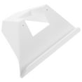 thumbnail image 3 of RENACLIPY White Plastic Router Wall Mount Bracket with Space-Saving Design, Easy to Install for Home and Office Use, 3 of 5
