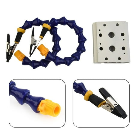 

Fule Bench Vise Table Clamp with Flexible Arms Soldeirng Iron Holder PCB Welding
