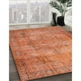 thumbnail image 2 of Ahgly Company Indoor Rectangle Traditional Orange Red Persian Area Rugs, 7' x 9', 2 of 6