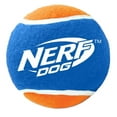 thumbnail image 2 of Nerf Dog Blaster Distance Tennis Balls, Blue & Orange, 2.5" 4-pack, 2 of 4