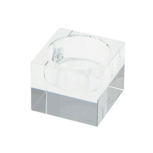 candeliere de Cristal Tea Light Soporte de Decoración 40mm_Crystal