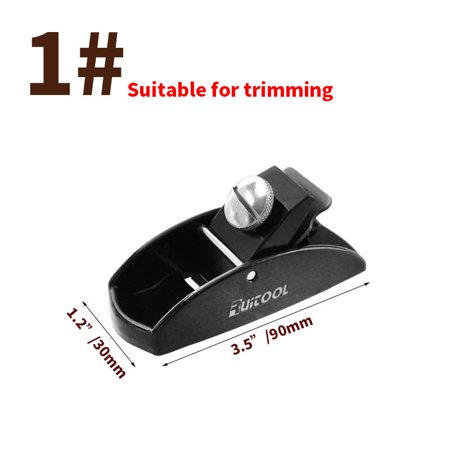

GoldenCC 1pc Hand Plane Woodworking Small Block Plane Mini Wood Planer For Chamfering And Smoothing Bench Plane Iron Body Adjustable Cutting Depth Heavy Duty