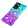 thumbnail image 5 of Funda para Samsung Galaxy S21 Ultra 5G Transparente con Brillos Carcasa Protectora Antigolpes con Glitter Brillante, 5 of 5