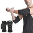 thumbnail image 2 of Elbow Pads Compression Support Braces For Volleyball Basketball Tennis Football 1 Pair, 2 of 7