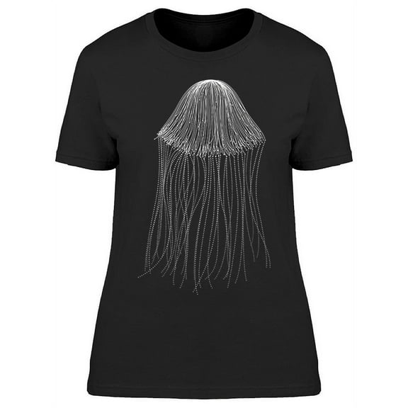 Jellyfish Dots T-Shirt Women -Image by Shutterstock, Female XX-Large