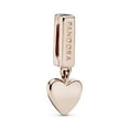 thumbnail image 2 of PANDORA Reflexions dangling heart clip charm in PANDORA Rose, 2 of 2