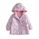 thumbnail image 2 of Cowsor Girls Cartoon Unicorn Jackets Spring Zip Kids Hooded Flamingo Windbreaker for Toddler Pink Light Outwear, 2 of 7