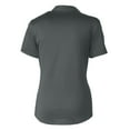 thumbnail image 3 of Women's Cutter & Buck Gray Virginia Military Institute Keydets Prospect Textured Stretch Polo, 3 of 3