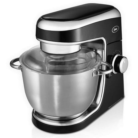 Oster FPSTSMPL1 12-Speed 4.5 Quart Planetary Stand Mixer with Stainless Steel Bowl