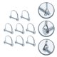 thumbnail image 4 of 8pcs de bloqueo de cables Pin de seguridad de seguridad de seguridad de seguridad Pin del eje de bloqueo del eje del eje PIN, 4 of 5