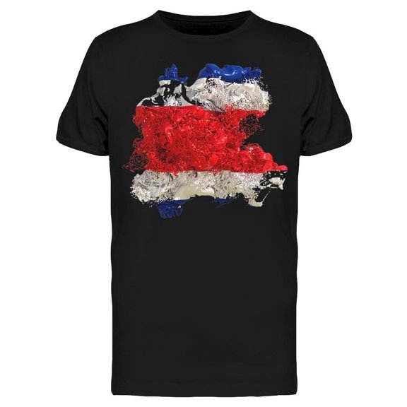Costa Rica Country Flag Tee Men's -Image by Shutterstock