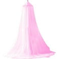 thumbnail image 5 of Mosquito Net for Bed King Canopy Bed Curtains Queen Size from Ceiling Hanging Dome Mosquito Netting Bed Tent Twin Girls Canopy Bed Decor for Crib Kid Baby Bed and Adult Beds (Pink), 5 of 10