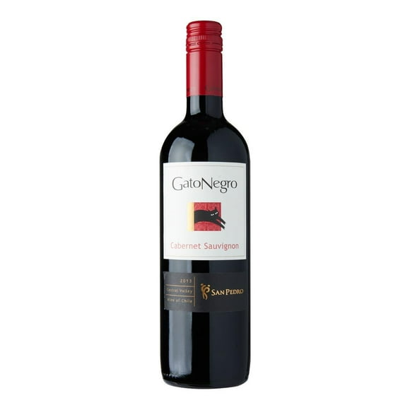Caja de 12 Vino Tinto Gato Negro Cabernet Sauvignon 750 ml Gato Negro Cabernet Sauvignon