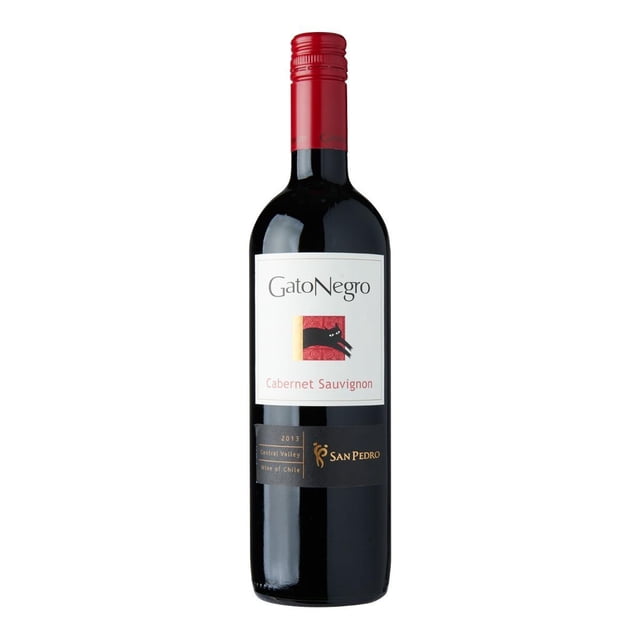 Pack de 2 Vino Tinto Gato Negro Cabernet Sauvignon 750 ml