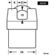 thumbnail image 3 of Candado Antipalanca Master Lock 6321 Acero 54mm Negro, 3 of 3