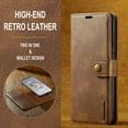 thumbnail image 2 of Allytech Wallet Case for OnePlus 12 with 3 Card Slots & Cash Pocket, 2 in 1 Detachable Strong Magnetic Case, Retro PU Leather Shockproof Magnetic Clasp Slim Protective Shell - Brown, 2 of 8