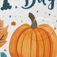 thumbnail image 4 of Yayeee Shower Curtain with Hooks 72"x72" Waterproof Fabric Bathroom Hanging Decor, Pumpkins Pattern, 4 of 5