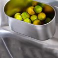 thumbnail image 3 of Stainless Steel Triangle Filter Basket Sinks Vegetable Fruit Storage Strainer, 3 of 9