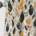 thumbnail image 2 of Designart "Marbled Pattern With Fusion Of Tribal Inspirations V" Marble Blackout Curtain Panels, 2 of 4