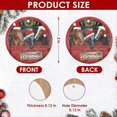 thumbnail image 2 of Adornos navideños de granja para árbol de Navidad, adornos navideños de caballos (2023), regalos de caballos para damas, caballo navideño, 2 of 5