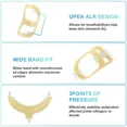 thumbnail image 4 of Oval Finger Splint, Finger Support Trigger Finger Splint Finger Straightener Brace For Thumb Middle Pinky or Ring Finger (3,4,5,6,7 Sizes), 4 of 6