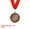 Bronze, variant on Uxcell Award Medals Place Winner Medals with Red Ribbon Prize Medals for Competitions Sport Meetings Spelling s Gold