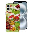 thumbnail image 2 of The Grinch TPU Case for iPhone 16 Plus – with Ultra Slim, Shockproof, Anti-Yellowing, Scratch-Resistant, Wireless Charging Compatible, Enhanced Grip Black-style, 2 of 7