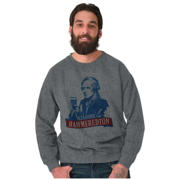 Funny Alexander Hammeredton Party Sweatshirt for Men or Women Brisco Brands 2X