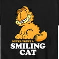 thumbnail image 3 of Garfield - Never Trust Smiling Cat - Toddler And Youth Short Sleeve Graphic T-Shirt, 3 of 5