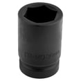 thumbnail image 1 of Pneumatic Socket Hex Pneumatic Socket 1 Inch Pneumatic Socket Thickened Air Impact Wrench Socket Square Hex 80mm LengthH36, 1 of 8