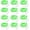 Green, variant on 12 Pack 7ft Battery Operated LED Fairy Lights for Decoration
