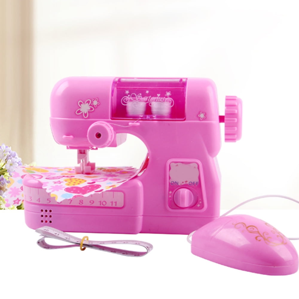 New Children's Play House Set Toys Girls Electric Sewing Machine for  Children Toy Sewing Kit for Kids Household, Blue - Realistic Reborn Dolls  for Sale