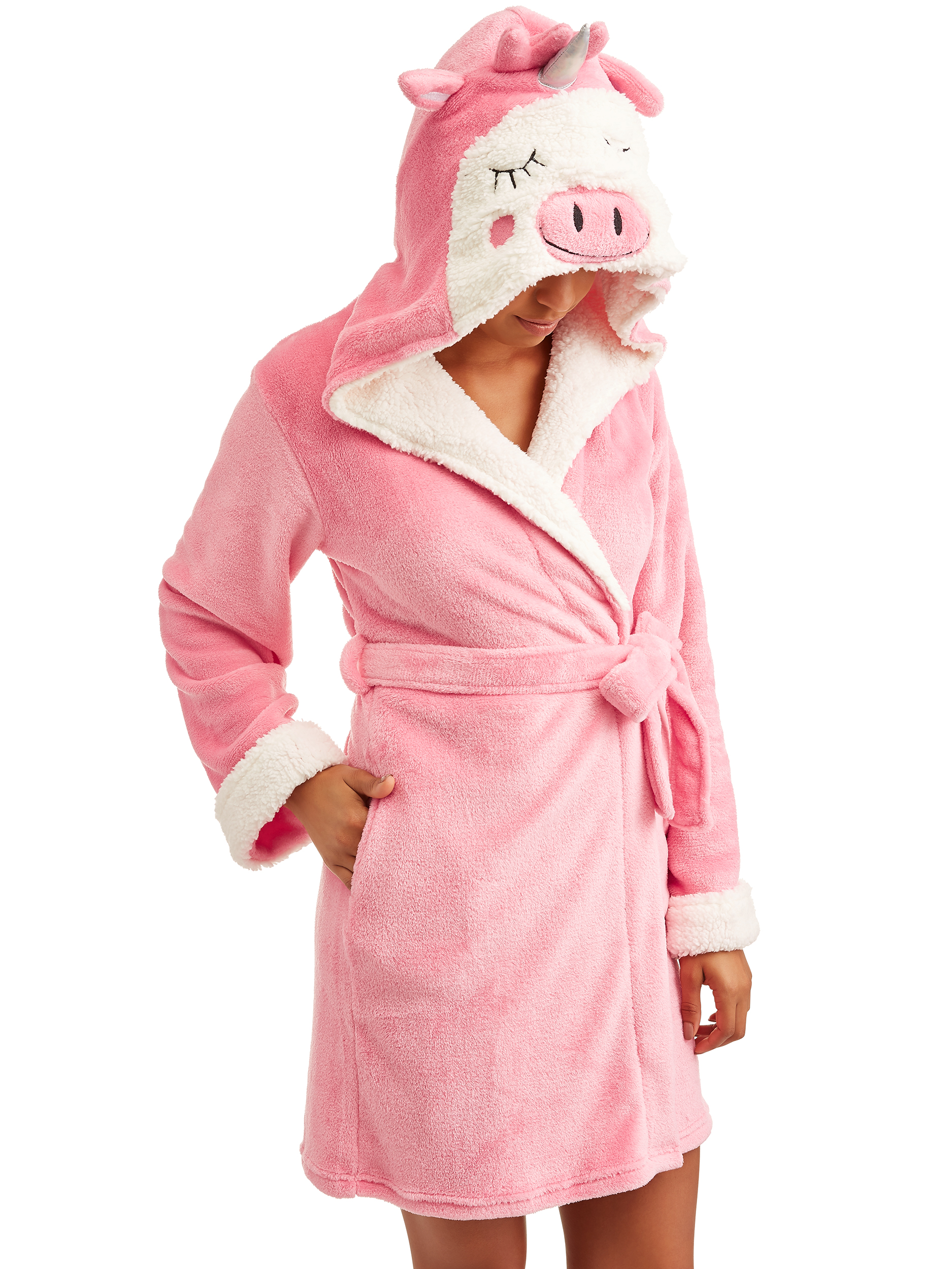 Body Candy Women's Luxe Critter Robe - image 3 of 4