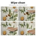 thumbnail image 4 of JEUXUS  Spring Summer Tablecloth  Round, Easter Watercolor Wild Flowers Blooming Floral Table Cover for Party Picnic Dinner Decor, 4 of 7