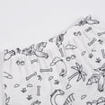 thumbnail image 6 of WIBACKER 2-9T Funny DIY Painted Pajamas for Boys Dinosaur Summer Short Sleeve PJ Set You Can Color With Markers, 6 of 14