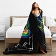thumbnail image 5 of Tool Band Blankets Ultra Soft Flannel Blanket All Season Fuzzy Blanket Fluffy Cozy Blanket For Couch Bed Sofa 80"X60", 5 of 9