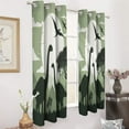 thumbnail image 3 of Forest Dinosaurs Blackout Curtain 3d Printed Window Curtain Bedroom Living Room Hotel Window 2 Panel Shade, 3 of 6