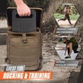 thumbnail image 6 of Yes4All Cast Iron Rucking Weight with Ergonomic Rounded Handle, Pair, 15 Pounds, 6 of 6