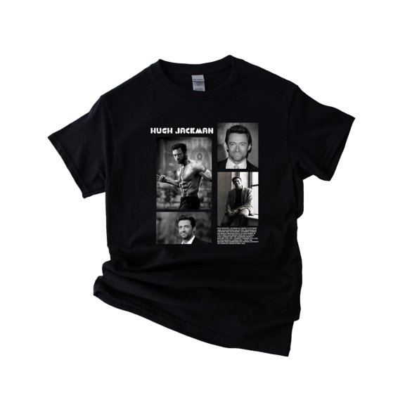 Hugh Jackman The Actor From & The Greatest Showman Fan Unisex T-Shirt, up to 5XL