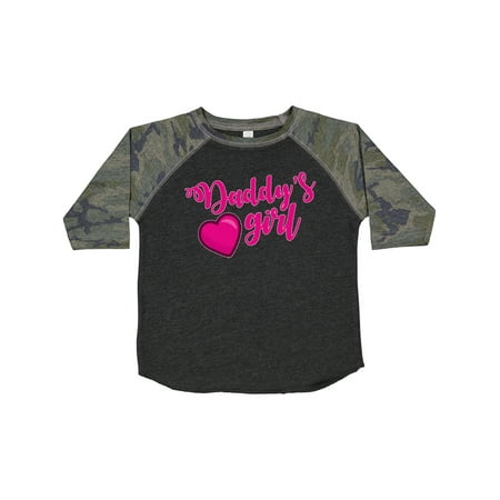 

Inktastic Valentine s Day Daddy s Girl with Heart Outfit Gift Toddler Toddler Girl T-Shirt
