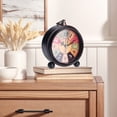thumbnail image 2 of Unique Bargains Vintage Desk Clock Silent Retro Battery Operated Pink, 2 of 5
