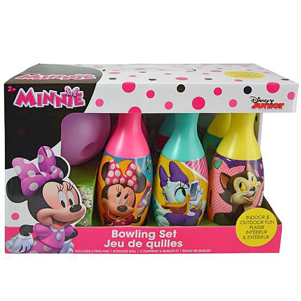 Minnie Mouse Disney Bowling Set Toy, Multicolor UPD - Walmart.com