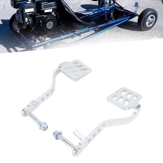 Kit De Pedal De Freno Y Acelerador Go Kart, Agarre Mejorado Pedales Profesionales De Mayor Fricción Go Kart Resistentes A La Oxidación Para Go Kart Tipo Vintage
