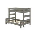 thumbnail image 3 of Max & Lily Bunk Bed Twin over Full Size, Modern Farmhouse Solid Wood Bunk Beds for Kids, 3 of 9