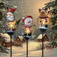 thumbnail image 6 of Solar-Powered Santa Claus Garden Stake Light: Sturdy, Charming Holiday Decor!, 6 of 8