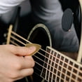 thumbnail image 2 of 10 Uds púas de guitarra eléctrica púa de pulgar púa de guitarra de Metal púa de bajo suministros, 2 of 4